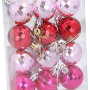 Articasa - Christmas Disco Ball Pink Ø 4 cm
