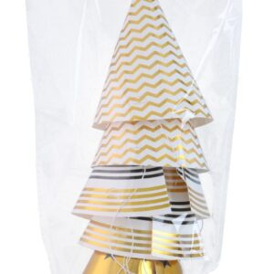 Party Casa - Party Hat Gold 6stk