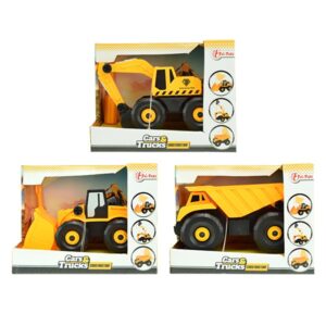 Toi-Toys - CARS&TRUCKS Construction vehicle + Screwdriver