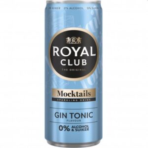 Royal Club - Mocktail Gin Tonic 0% dåse 250ml