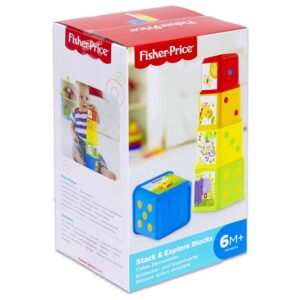Fisher Price - Fisher-Price Colorful stacking blocks 11.5x20cm