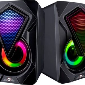 No Fear - Speaker  USB Wired  - 2stk / 18W / Black